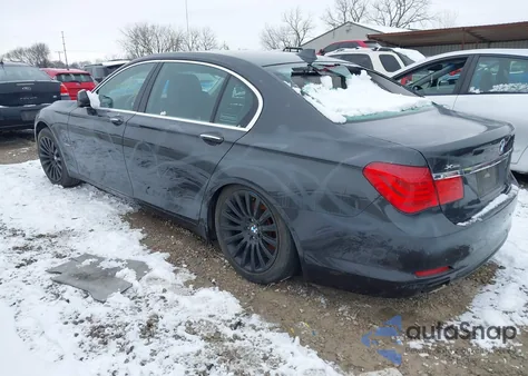 2012 BMW 750Li xDrive z USA, uszkodzony, nr VIN WBAKC8C54CC436338